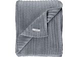 Esprit Wohndecke Cuddle Grau 130 X 170 Cm
