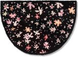Zerbino Astra Lavabile Pure & Soft Nero 50 X 70 Cm Semicircolare