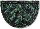 Zerbino Astra Lavabile Pure & Soft Verde 50 X 70 Cm Semicircolare