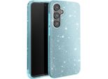 Avizar, Custodia In Silicone Scintillante Per Samsung S23 Fe - Ultrasottile E Antiurto, Blu