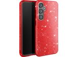 Avizar, Custodia In Silicone Scintillante Per Samsung S23 Fe - Ultrasottile E Antiurto, Rosso