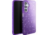 Avizar, Custodia In Silicone Scintillante Per Samsung A25 5G - Ultra Sottile E Antiurto, Viola