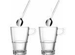 Leonardo Set Di 2 Bicchieri Da Latte Senso L024024