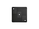 Wohndirect Tappeto Doccia Antiscivolo 60X60Cm Blasic Nero 60 X 60 Cm