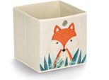 Zeller 14478 Zeller Fuchs Aufbewahrungsbox Beige 28,0 X 28,0 X 28,0 Cm