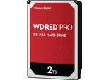 WESTERN DIGITAL HDD-NAS-Festplatte WD Red Pro, rot (rot 5), 2 TB, Festplatten, Bulk