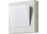 Eglo 94114 Calgary 1 Led Applique Da Esterno 3,7W Acciaio Inox Bianco Caldo IP44