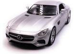 Onwomania Mercedes Benz Amg Gt Modello Di Auto Sportiva Argento Mst. 1:34