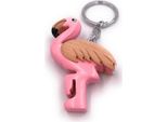 Onwomania Portachiavi In Legno Fenicottero Rosa Fenicottero Rosa Uccello Animale Vertebrato Ciondolo Fascino