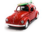 Onwomania Maggiolino Maggiolino Hardtop Modellino Auto Surf Rosso Mst. 1:34