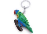 Onwomania Ciondolo Portachiavi In Legno Pappagallo Pappagallo Colorato Parrocchetto Uccello Allevamento Uccello Canarino Ciondolo Fascino