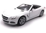 Onwomania Modello Auto Mercedes Benz SL500 Bianco Cabrio Auto Mst. 1:34-39