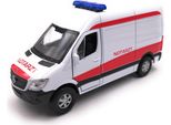 Onwomania Modello Di Auto Mercedes Benz Sprinter Medico D'urgenza Auto Bianca Mst. 1:34-39