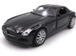 Onwomania Modellauto Mercedes Benz Sls Amg Schwarz Auto Mst. 1:34-39