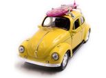 Onwomania Maggiolino Maggiolino Hardtop Modellino Auto Giallo Surf Mst. 1:34
