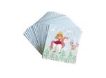 Tovaglioli Princess 20 Pezzi Colorati 33 X 33 Cm - Taglia Unica