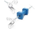 Estrattore Wiltec Per Cuscinetti E Mozzi Ruota Con Martello A Slitta, Per Mozzi Ruota A 4/5 Fori, Per Cuscinetti Ruota Ø100-115 Mm E Perni Ruota Fino A M12