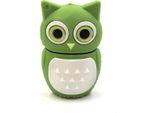 Onlineworld2013 Uccello Gufo In Verde Divertente Chiavetta Usb 128 Gb Usb 3.0