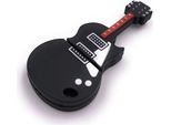 Onwomania Chitarra Nero Pvc Strumento Musica Divertente Chiavetta Usb 8 Gb Usb 3.0