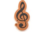 Onwomania Nota Clef Musica Divertente Chiavetta Usb 8 Gb Usb 2.0