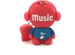 Onlineworld2013 Music Man Musik Rot Funny Usb Stick 128 Gb Usb 3.0