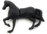 Onwomania Cavallo Nero A Cavallo Divertente Chiavetta Usb 64 Gb Usb 2.0