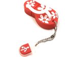 Onlineworld2013 Sandalo Infradito In Rosso Divertente Chiavetta Usb 128 Gb Usb 3.0