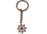 Onwomania Portachiavi In Bronzo Volante Mare Ciondolo In Metallo Charm