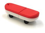 Onlineworld2013 Skateboard Skaten Board Rot Funny Usb Stick 128 Gb Usb 3.0