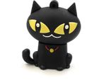 Onwomania Gatto Nero Seduto Carino Divertente Chiavetta Usb 8 Gb Usb 3.0