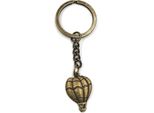 Onwomania Portachiavi Mongolfiera Viaggio Bronzo Ciondolo In Metallo Charm