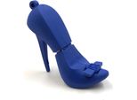 Onwomania Pumps High Heel Schuh In Blau Divertente Chiavetta Usb 8 Gb Usb 2.0