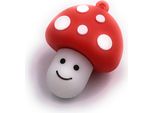 Onlineworld2013 Fungo Cibo In Rosso Divertente Chiavetta Usb 128 Gb Usb 3.0