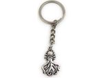 Onwomania Portachiavi Octopus Polpo Animale Marino Ciondolo In Metallo Argentato Charm