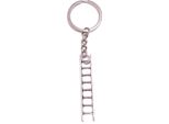 Onwomania Portachiavi Scala Ciondolo In Metallo Argentato Charm