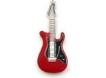 Onwomania Chitarra Elettrica Rosso Metallo Strumento Chitarra Divertente Chiavetta Usb 16 Gb Usb 2.0