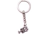Onwomania Portachiavi Scorpione Animale Velenoso Argento Metallo Ciondolo Charm