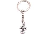 Onwomania Portachiavi Calcio Maglia Argento Metallo Ciondolo Charm