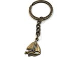 Onwomania Portachiavi Barca A Vela Nave A Vapore Ciondolo In Metallo Bronzo Charm