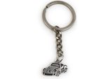 Onwomania Portachiavi Sport Auto Auto Argento Metallo Ciondolo Charm