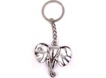 Portachiavi Onwomania Con Ciondolo In Metallo Argentato A Forma Di Elefante Che Cammina