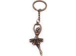 Onwomania Portachiavi Ballerina Ballerina Tutu Bronzo Ciondolo Portachiavi