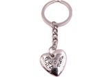 Onwomania Portachiavi Festa Della Mamma Cuore Mamma Amore Argento Metallo Ciondolo Charm