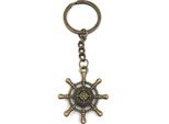 Onwomania Portachiavi Volante Bronzo Piccolo Marinaio Metallo Ciondolo Fascino