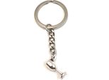 Onwomania Portachiavi Barca A Vela Con Volante In Metallo Bronzo Ciondolo Fascino