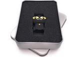 Onwomania Gatto Nero Seduto Simpatica Chiavetta Usb In Confezione Regalo In Alluminio 16 Gb Usb 3.0