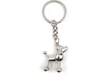 Portachiavi Onwomania - "Dog Poodle Pet"" - Portafortuna In Metallo Ideale Come Regalo, Ad Esempio Per La Vostra Migliore Amica, La Vostra Mamma"