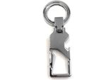 Onwomania Anello Portachiavi Moschettone Gancio Argento Metallo Ciondolo Fascino