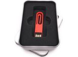 Onwomania, Chiavetta Usb Rossa In Confezione Regalo In Alluminio 32 Gb Usb 2.0