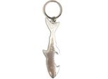 Onwomania Portachiavi Squalo Pesce Grande Squalo Bianco Apribottiglie Argento Metallo Ciondolo Charm